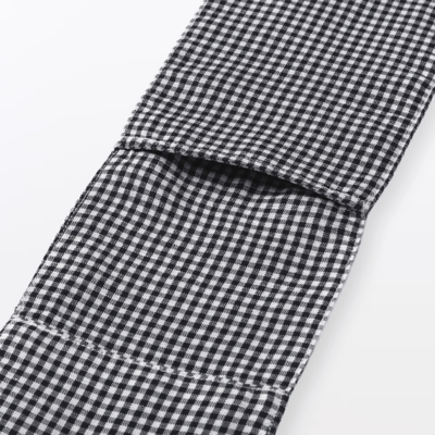 【 日本 MUJI 】抗UV天絲麻口袋圍巾10