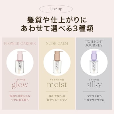 【日本 MOTON】香水級香氛護髮油100ml3