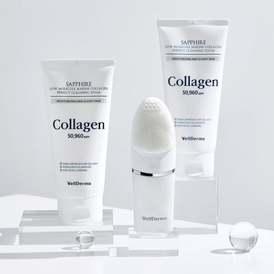 【 WellDerma 】夢蝸藍寶石電動矽膠洗臉儀3