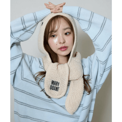 【 MARY QUANT × PUBLUX 】Balaclava 頭套圍巾3