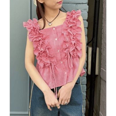 【 w closet 】法式短袖襯衫上衣17