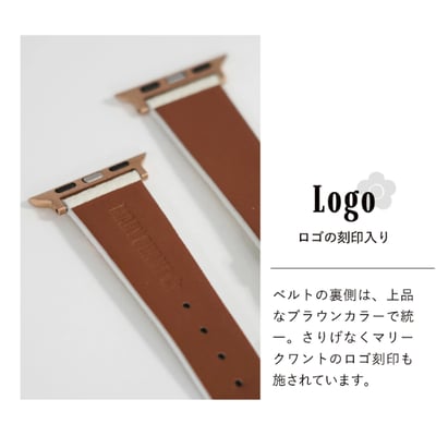 【日本MARY QUANT 】Apple Watch限定版皮革錶帶3