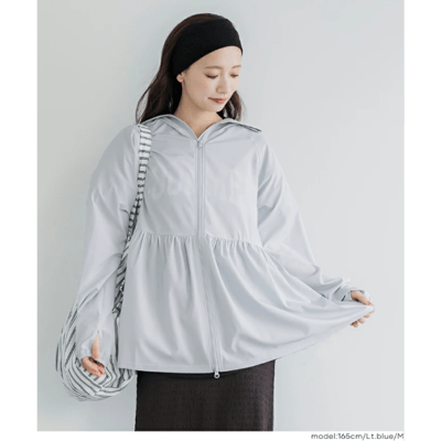 【 日本 coca 】抗 UV 蛋糕裙擺連帽外套11