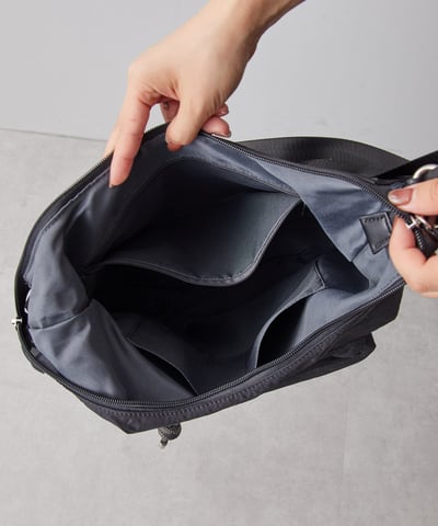 【 日本ear PAPILLONNER 】2WAY 輕量化後背/肩背兩用包14