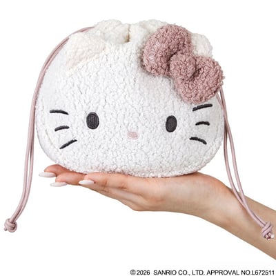 【 寶島社 】HELLO KITTY × BRILMY 懶人也能整理好的束口化妝包6