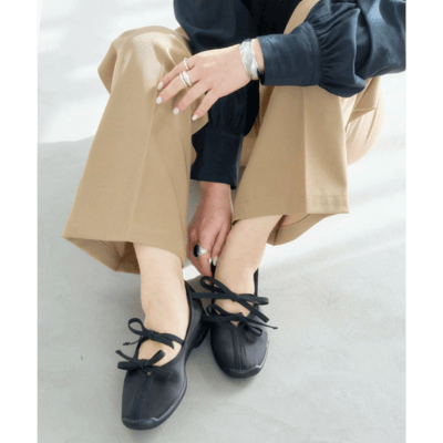 【 Le Talon 】輕盈防潑水芭蕾平底鞋6