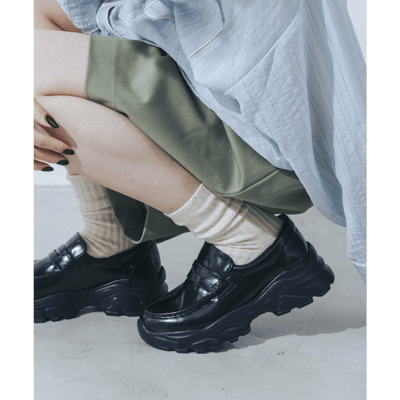 【 EVOL 】2026AW 超輕量厚底樂福鞋14