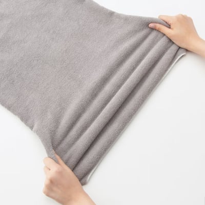 【 日本 MUJI  】抗菌防臭高彈力筒狀枕頭套4