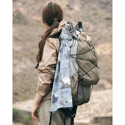 【CHAORAS】戶外運動速乾抗菌多功能頭巾｜山の動物圖案 男女通用 登山露營首選3