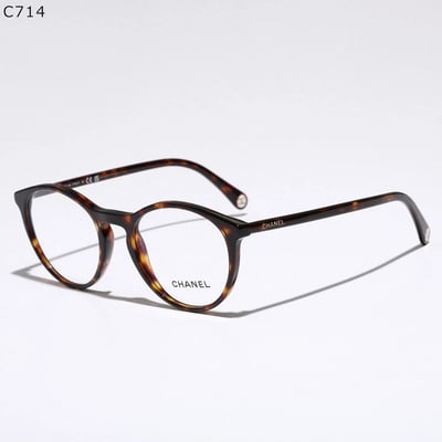 【 CHANEL 】3413 波士頓框眼鏡5