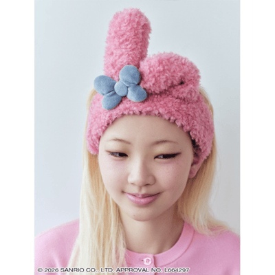【 sanrio house 】三麗鷗限定 立體毛絨造型髮帶1