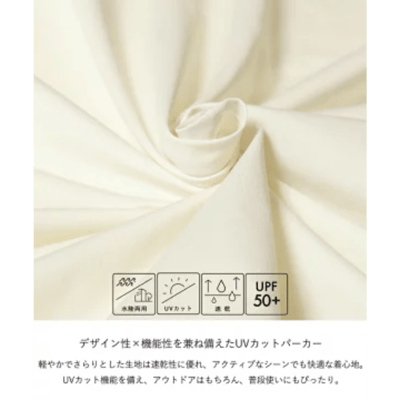 【日本 coca】水陸兩用抗UV連身外套連帽防曬衣6