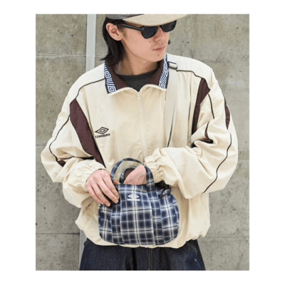 【 UMBRO × FREAK'S STORE 】別注法蘭絨迷你波士頓包8