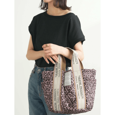 【THEATRE PRODUCTS 限定聯名 】緹花織帶絎縫水桶托特包3