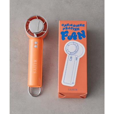 【SAHIR】登山扣式致冷片手持扇5