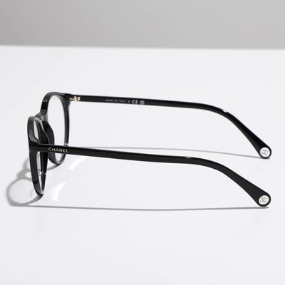 【 CHANEL 】3413 波士頓框眼鏡10