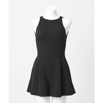 【日本 green label relaxing】雪紡感後背挖空連身泳衣7