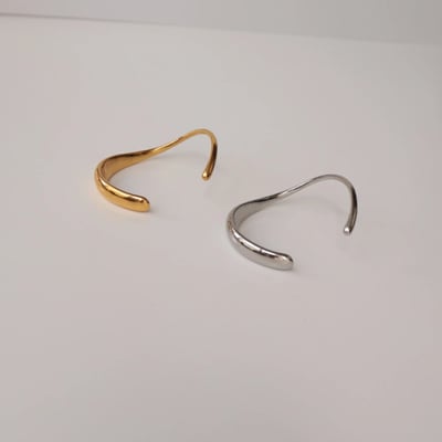 【 mako ROOM 聯名款 】N236 醫療鋼波浪手環1