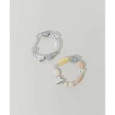 【日本DISCOAT】透明串珠造型髮圈3