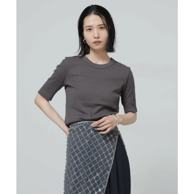 NANO universe｜Anti Soaked® 防汗漬圓領羅紋T恤3