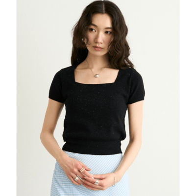 【 Lutim by u 】鎖骨線條柔膚針織上衣5