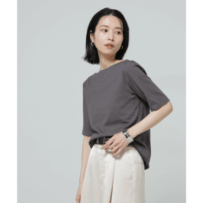NANO universe｜Anti Soaked® 防汗漬船領T恤6