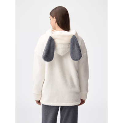 【日本GU 】史努比聯名！棉花糖居家外套9