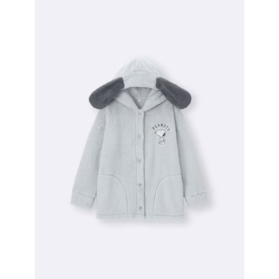 【日本GU 】史努比聯名！棉花糖居家外套13