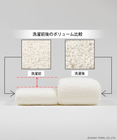 【 タオル研究所 × salut! 】 柔軟Q彈高吸水洗臉毛巾4