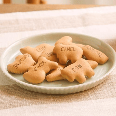 【防災食品】Ginbis 厚燒動物餅乾 120g 5年長期保存2