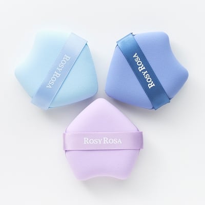 【 ROSY ROSA 】多功能粉底海綿（3入）2