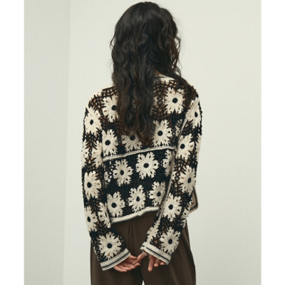 【 Lutim by u 】手工感勾編針織小外套5