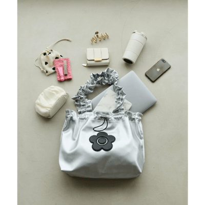 【 MARY QUANT × VIS 】WEB限定 荷葉邊手提托特包3