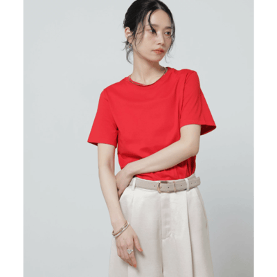 NANO universe｜Anti Soaked® 防汗漬彩色圓領T恤1