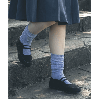 【 EVOL 】蓬鬆軟墊・輕量 雙帶圓頭休閒平底女鞋2