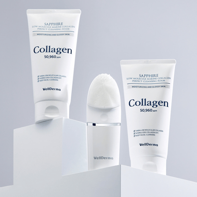 【 WellDerma 】夢蝸藍寶石電動矽膠洗臉儀1