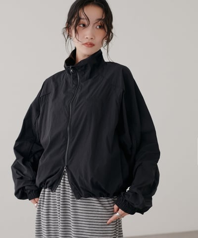 【 DISCOAT 】立領防風微寬鬆夾克外套19