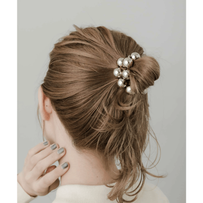 【日本DISCOAT】金屬球髮圈2