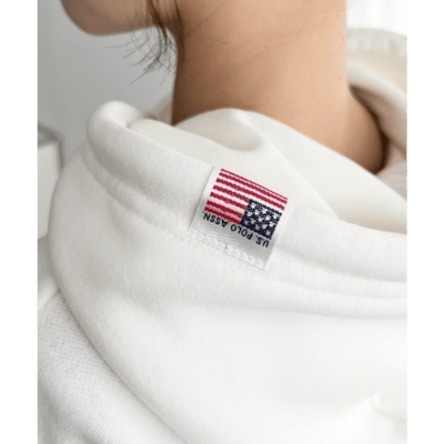 【 U.S. POLO ASSN 】經典刺繡短版連帽外套7