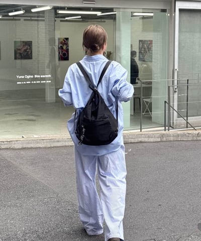 【 日本ear PAPILLONNER 】2WAY 輕量化後背/肩背兩用包1