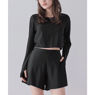 【SEADRESS】三件式長袖比基尼泳衣套裝（附短褲）10