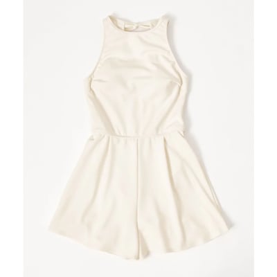 【日本 green label relaxing】雪紡感後背挖空連身泳衣2