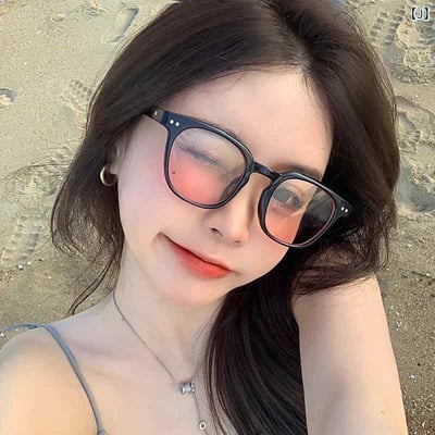 【日本直送 】光映腮紅感漸層墨鏡 無度數11