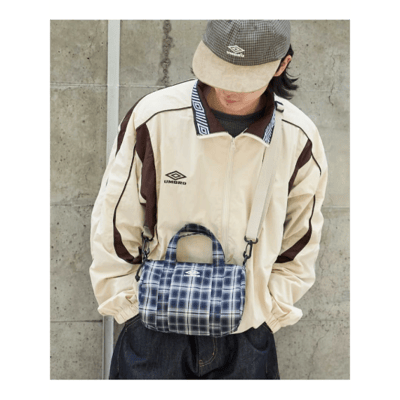 【 UMBRO × FREAK'S STORE 】別注法蘭絨迷你波士頓包9