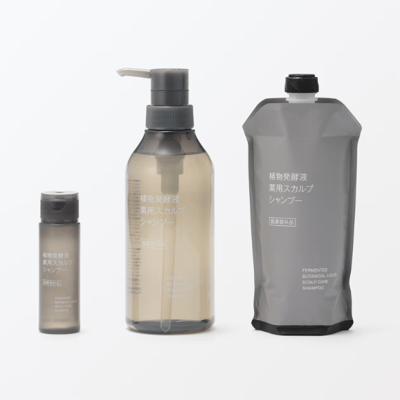 【日本 MUJI 】植物發酵藥用頭皮洗髮精 400ml2