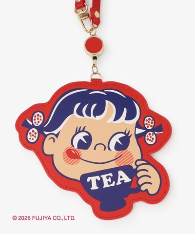 【 PEKO × Afternoon Tea 聯名系列 】  Peko 附伸縮拉繩票卡夾2