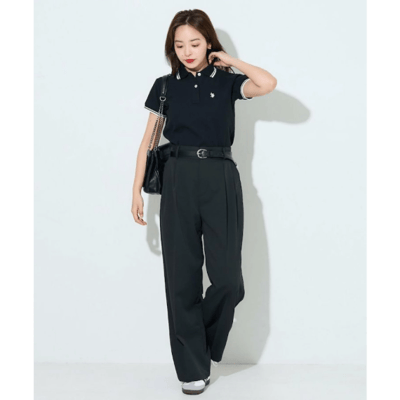 【 U.S. POLO ASSN. 】日本別注款 ✨ 復古條紋小 Logo 刺繡 POLO 衫12