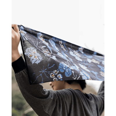 【CHAORAS】戶外運動速乾抗菌多功能頭巾｜山野植物圖案 男女通用3