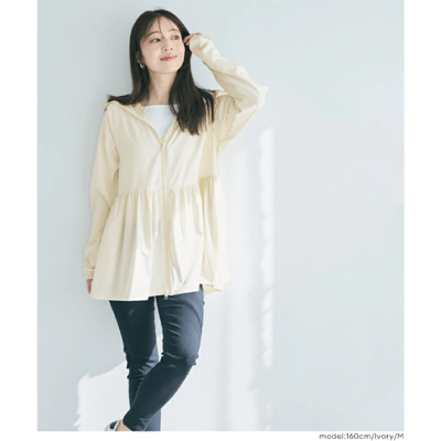 【 日本 coca 】抗 UV 蛋糕裙擺連帽外套4