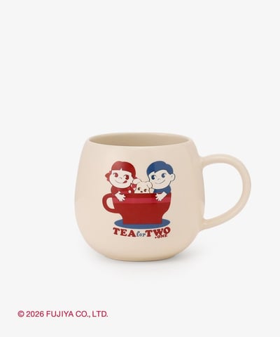 【 PEKO × Afternoon Tea 聯名系列 】  溫潤奶茶色陶瓷馬克杯1